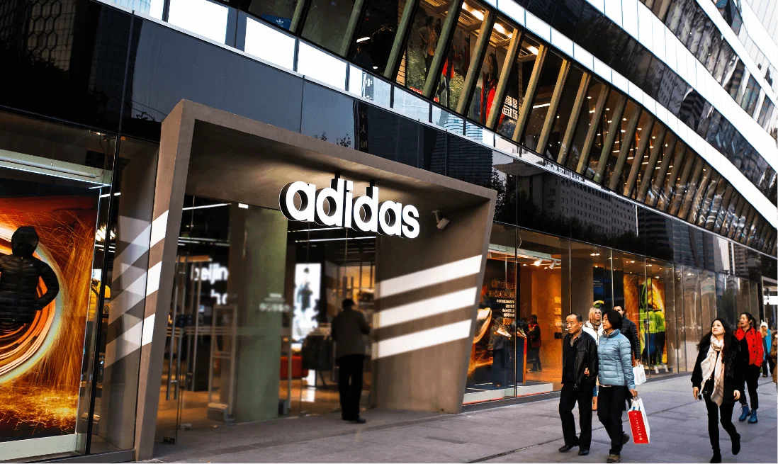 Appinventiv's Clients - Adidas